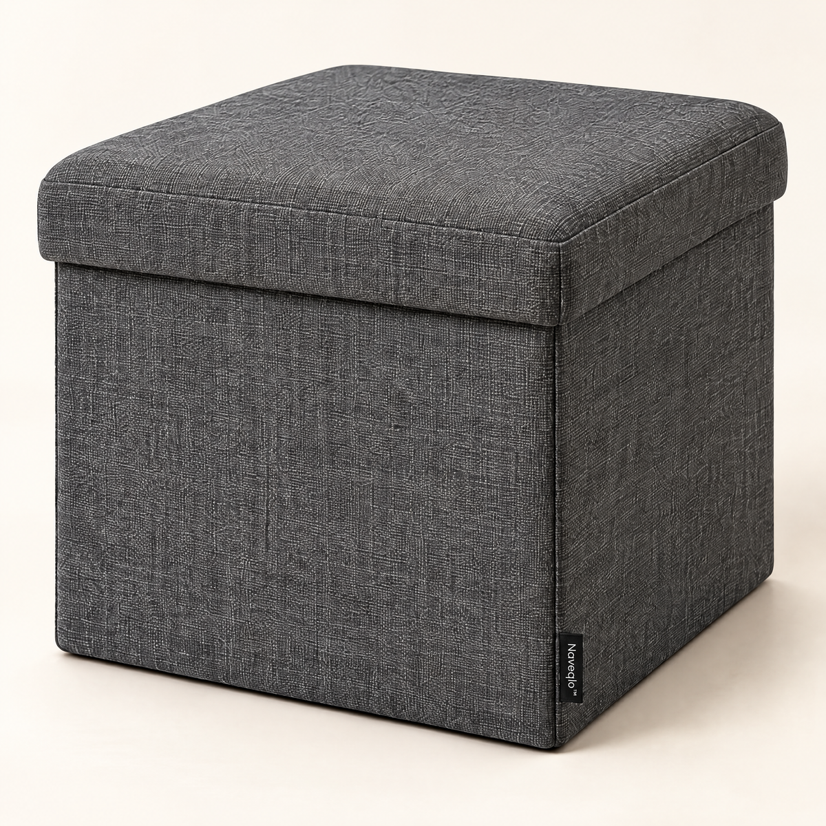 Naveqlo™ FoldCube Folding Square Storage Ottoman image 2