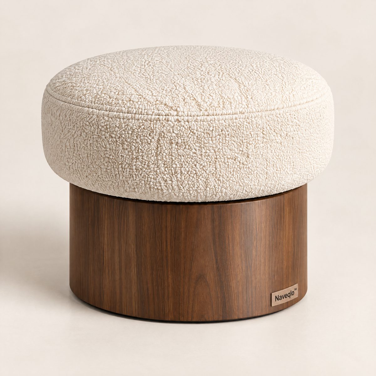 Naveqlo™ SpinRest Thick Round Swivel Stool image 2
